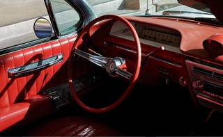 Classic car interior