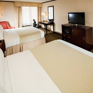 Two queen beds in room